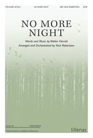 No More Night SATB choral sheet music cover Thumbnail